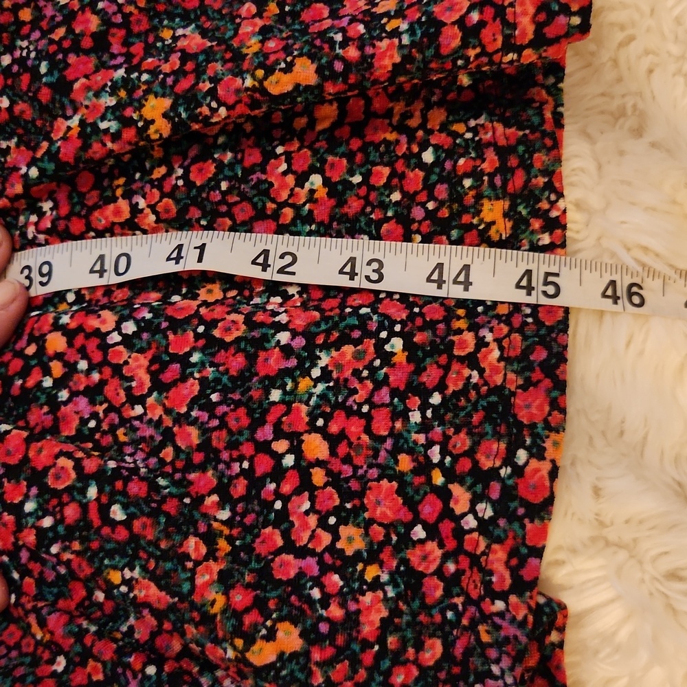 Anthropologie Hutch Floral Midi Dress Balconette Bust Size Extra Small - Picture 7 of 11